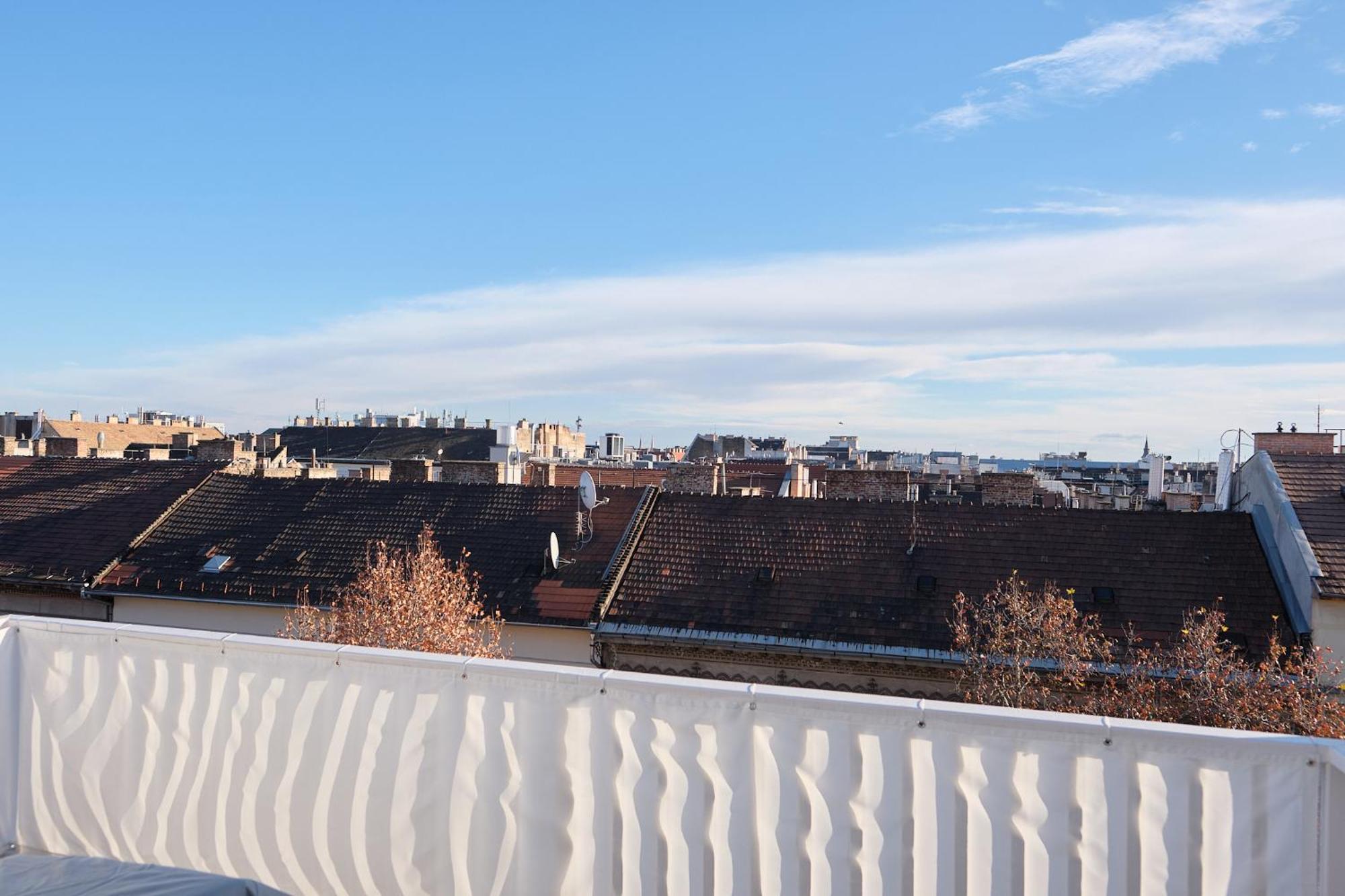 Podmaniczky Terrace Retreat With Ac Apartment Budapest Ngoại thất bức ảnh