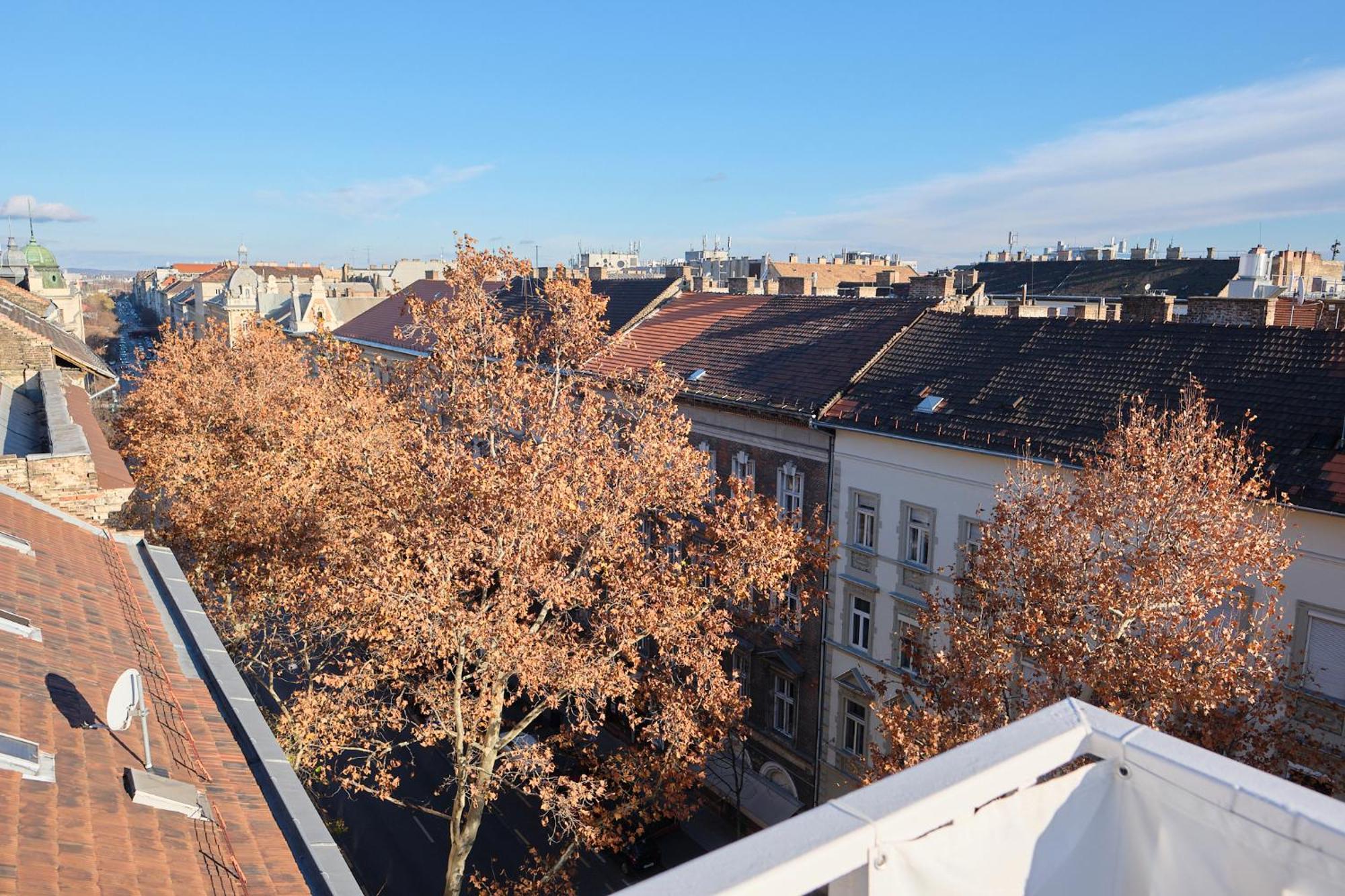 Podmaniczky Terrace Retreat With Ac Apartment Budapest Ngoại thất bức ảnh