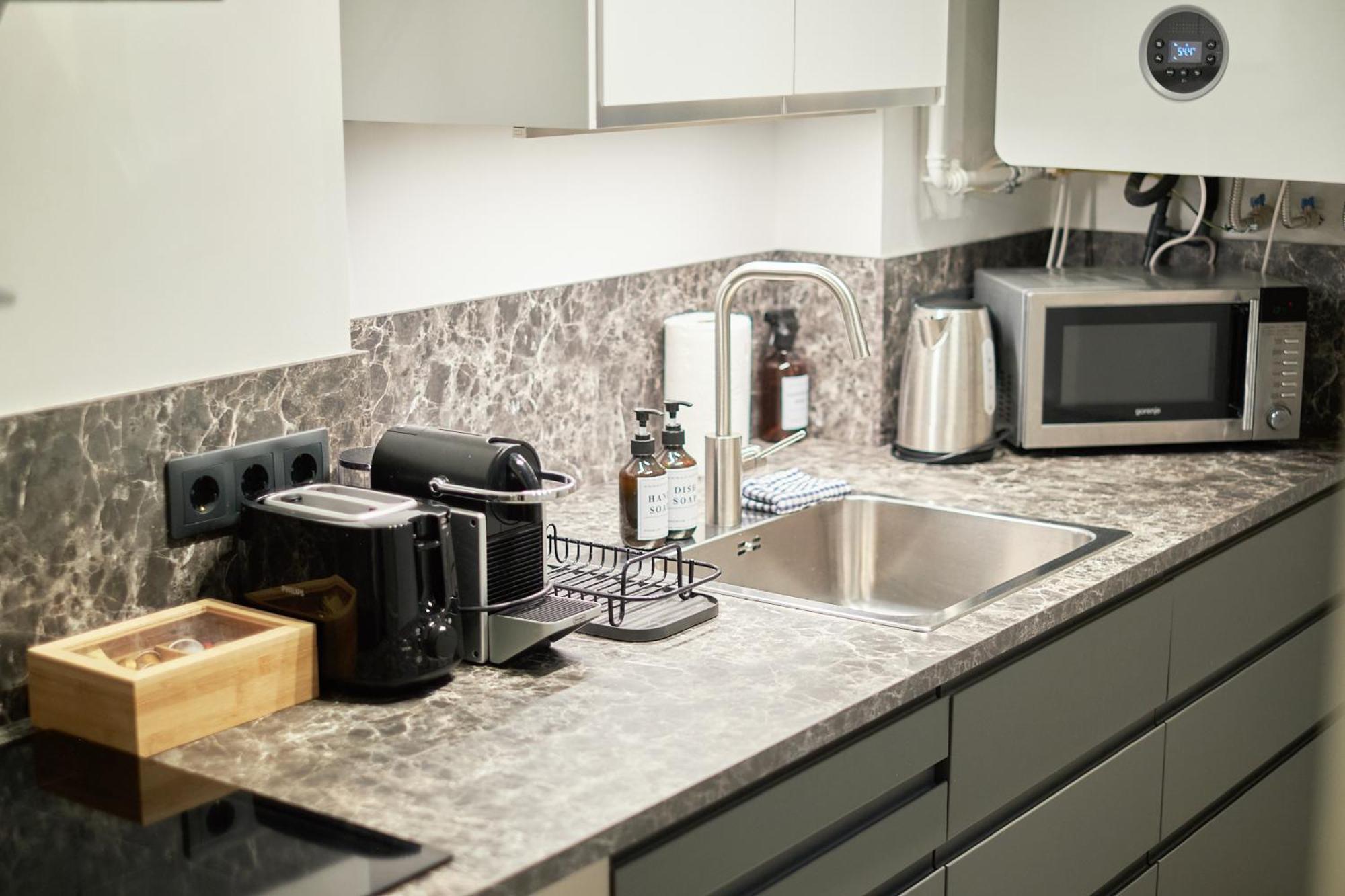 Podmaniczky Terrace Retreat With Ac Apartment Budapest Ngoại thất bức ảnh