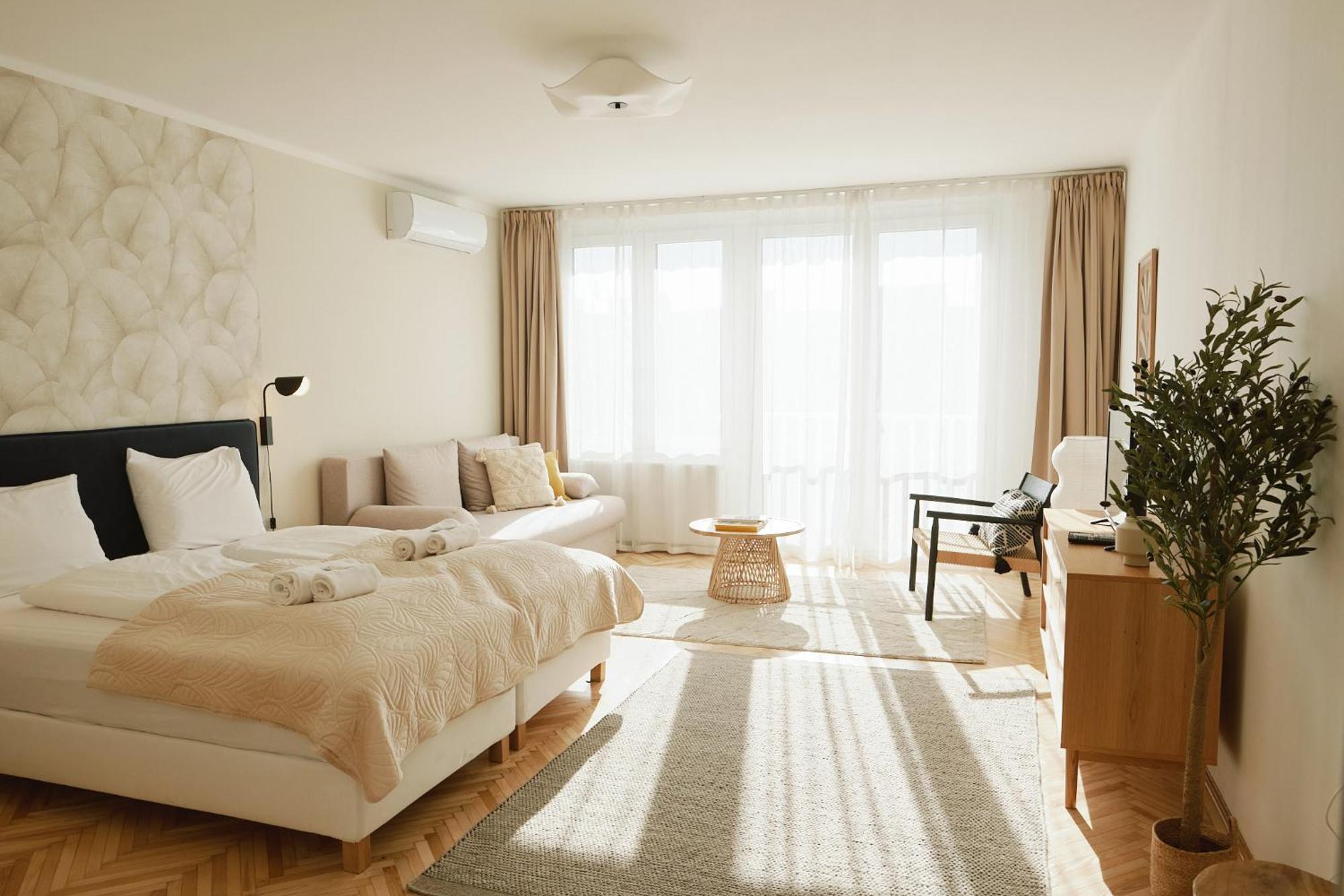 Podmaniczky Terrace Retreat With Ac Apartment Budapest Ngoại thất bức ảnh